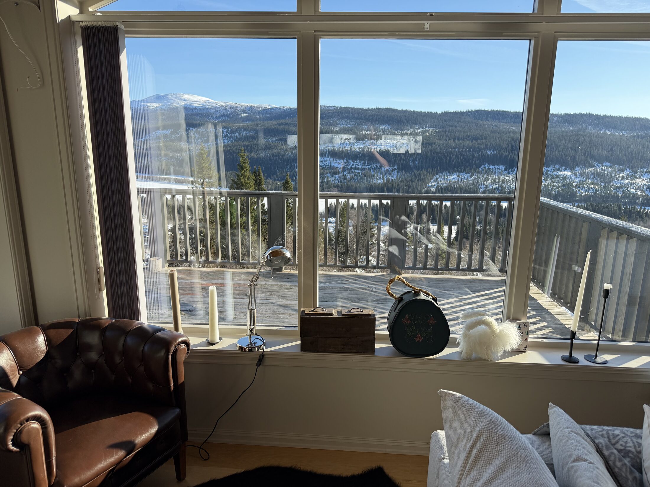 Panoramautsikt över Tegefjäll